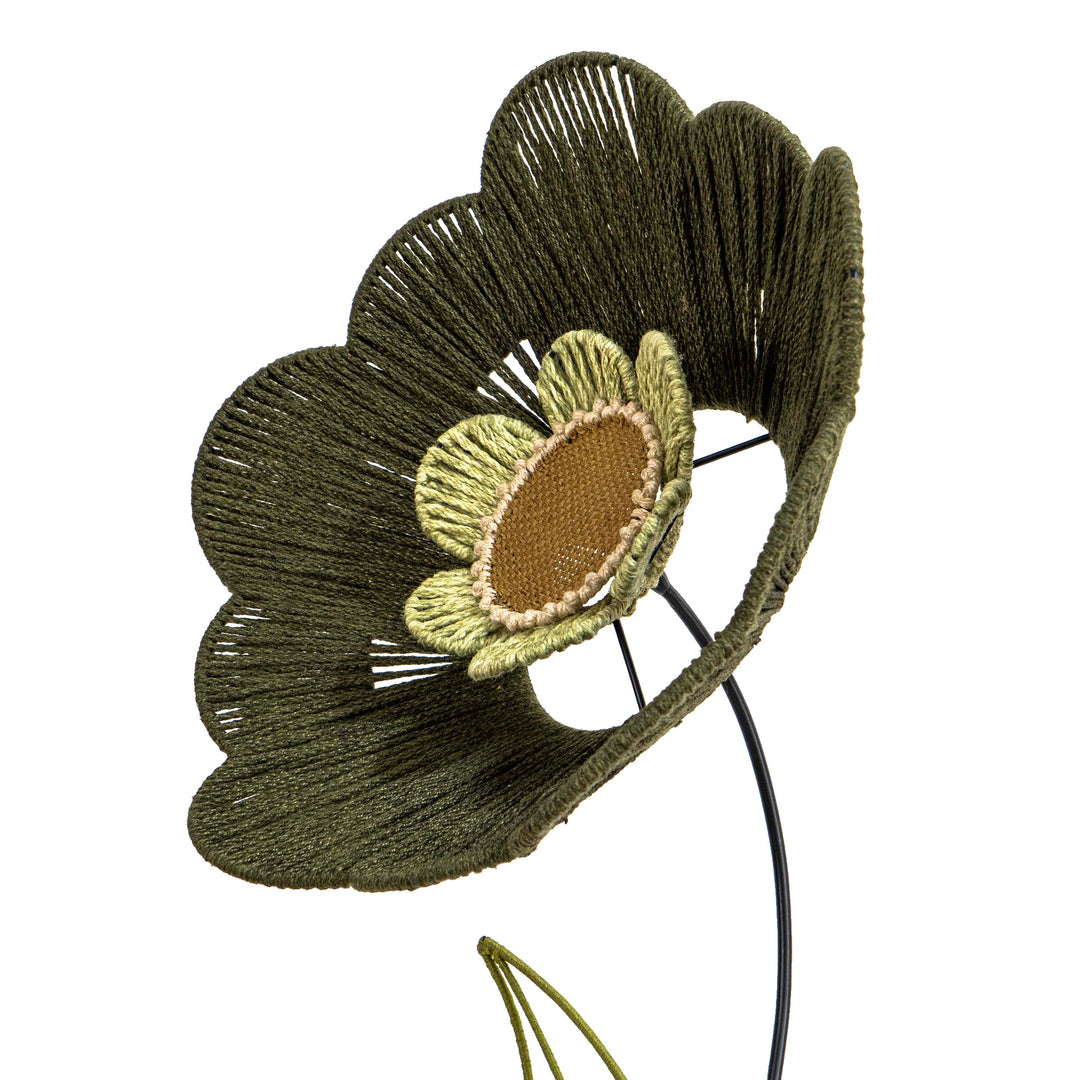 Free Standing Hollyhock