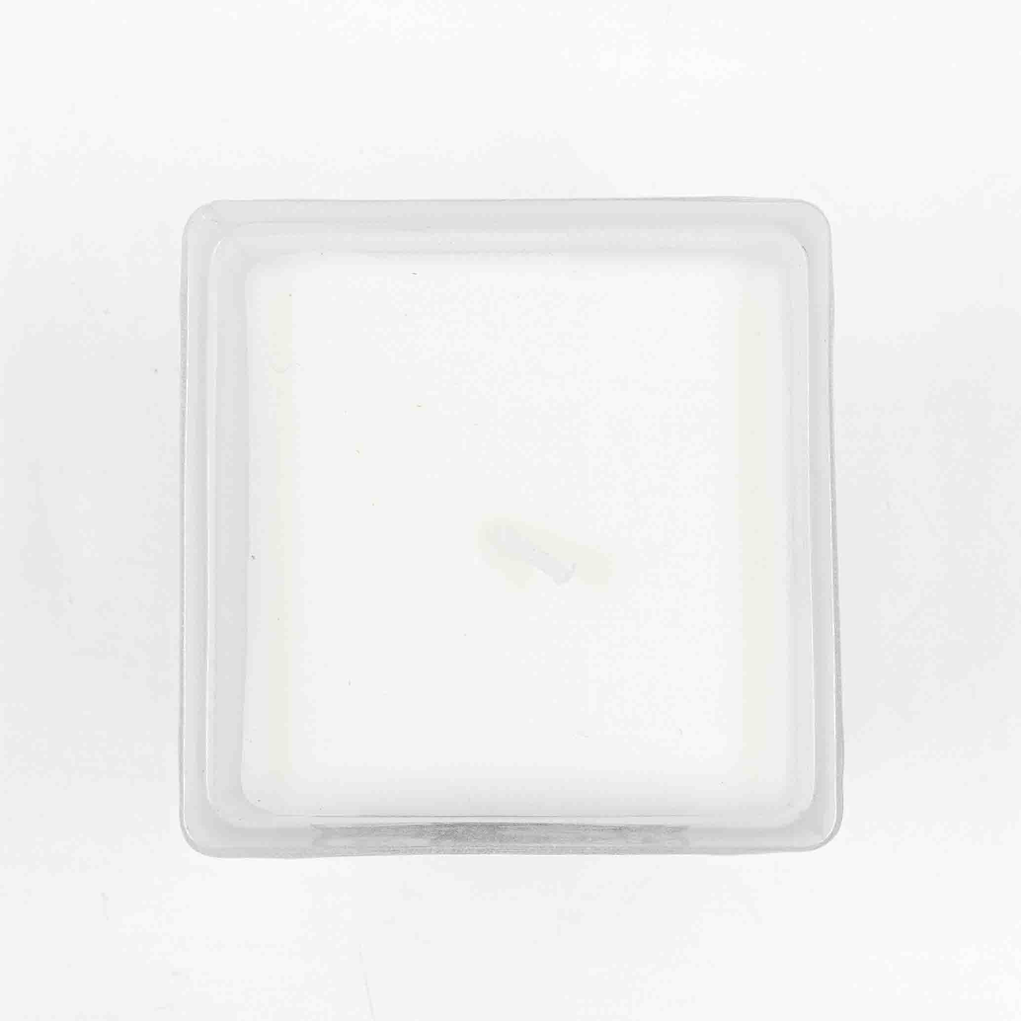 Aarom Block Jar Candle White