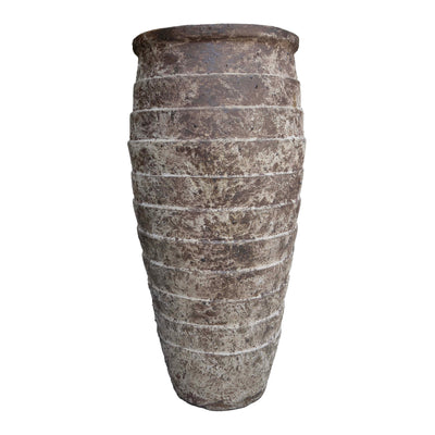 Ancient Rust Round Pot
