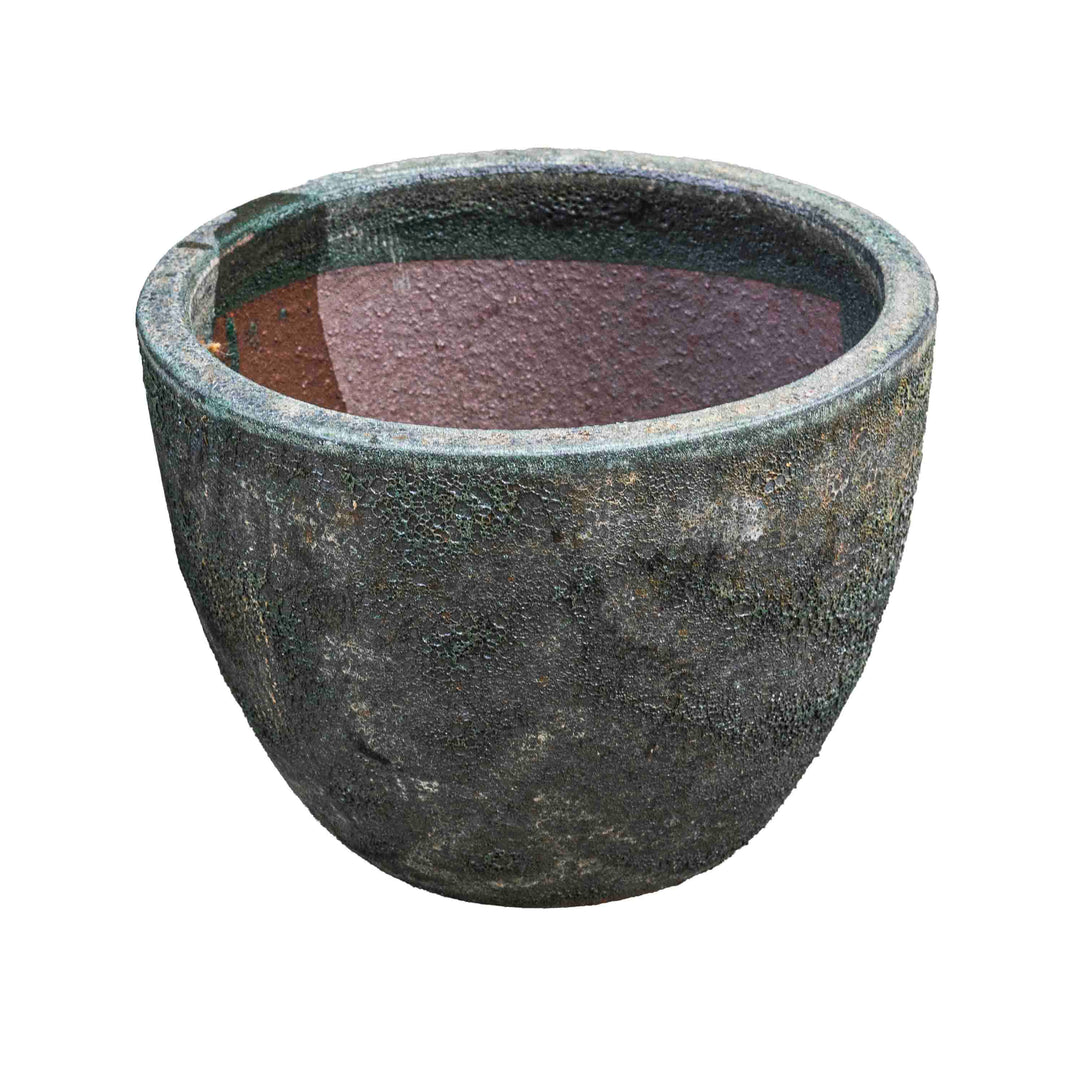 Egg Forest Bubble Glaze Pot