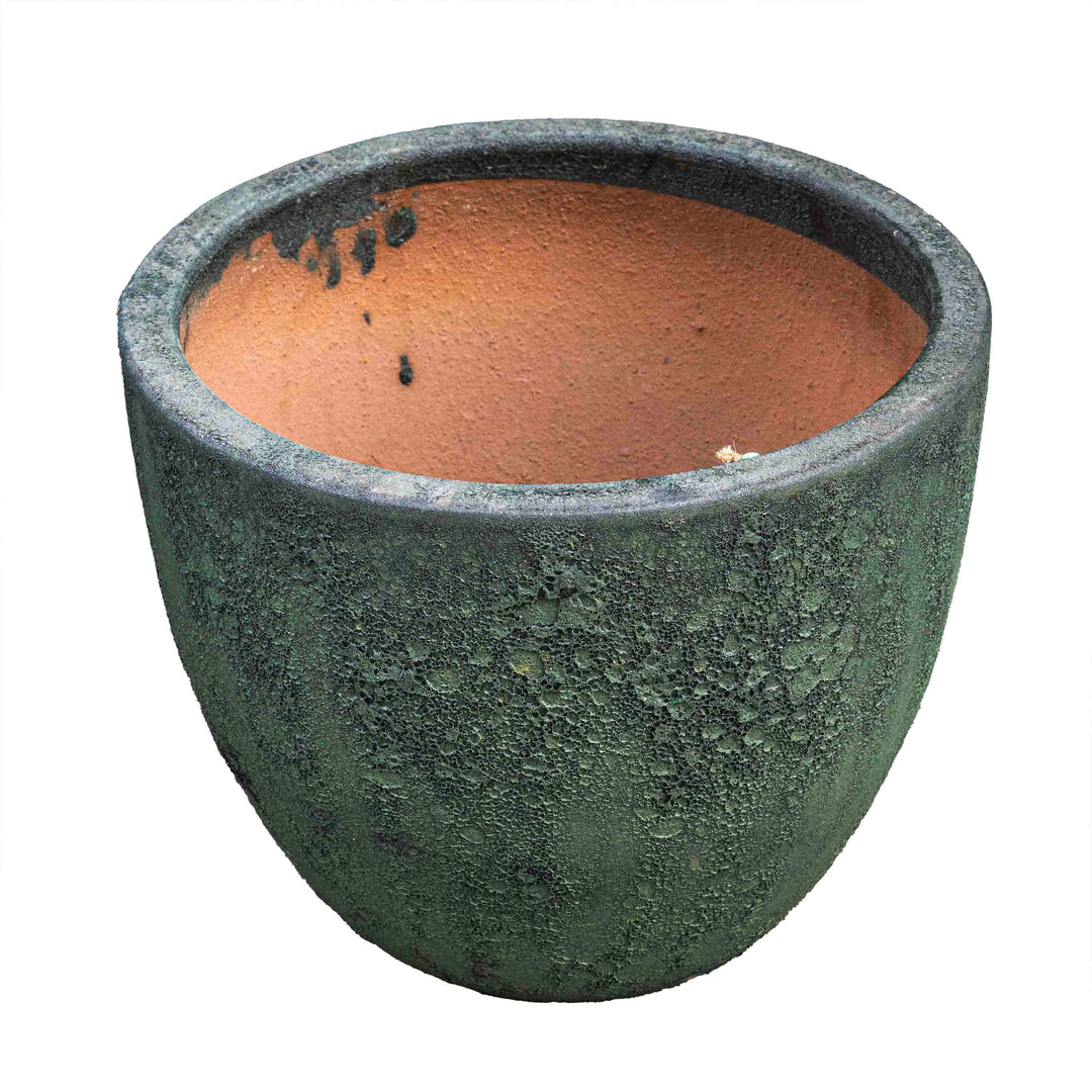 Egg Forest Bubble Glaze Pot