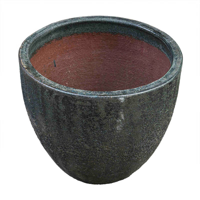 Egg Forest Bubble Glaze Pot