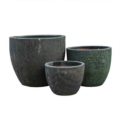 Egg Forest Bubble Glaze Pot