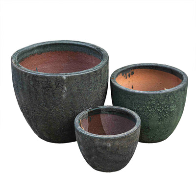 Egg Forest Bubble Glaze Pot