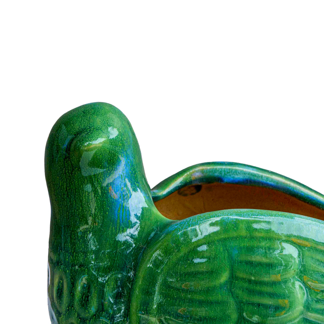 CERAMIC BIRD PLANTER