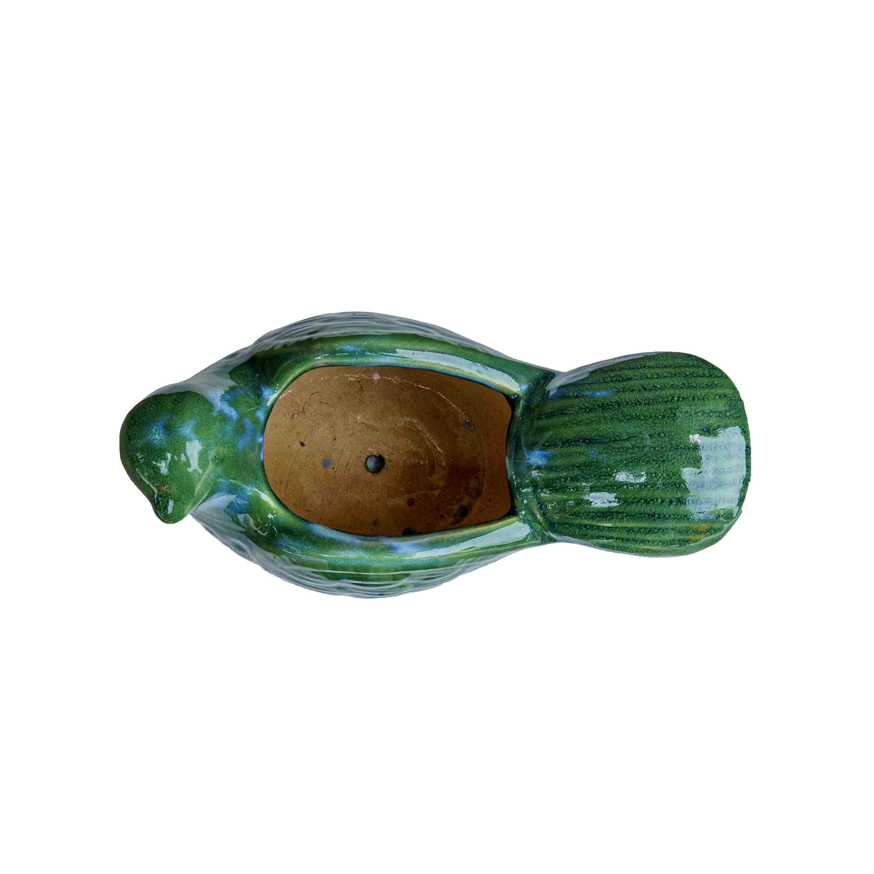 CERAMIC BIRD PLANTER
