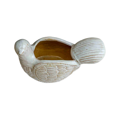 CERAMIC BIRD PLANTER