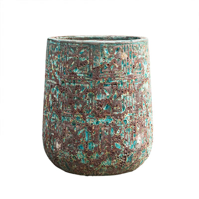 Jade Green Bubble Glaze Pot Set