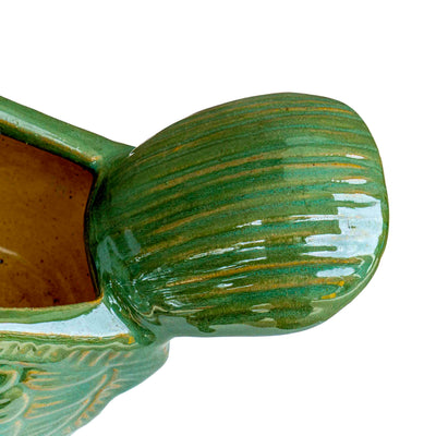 CERAMIC BIRD PLANTER