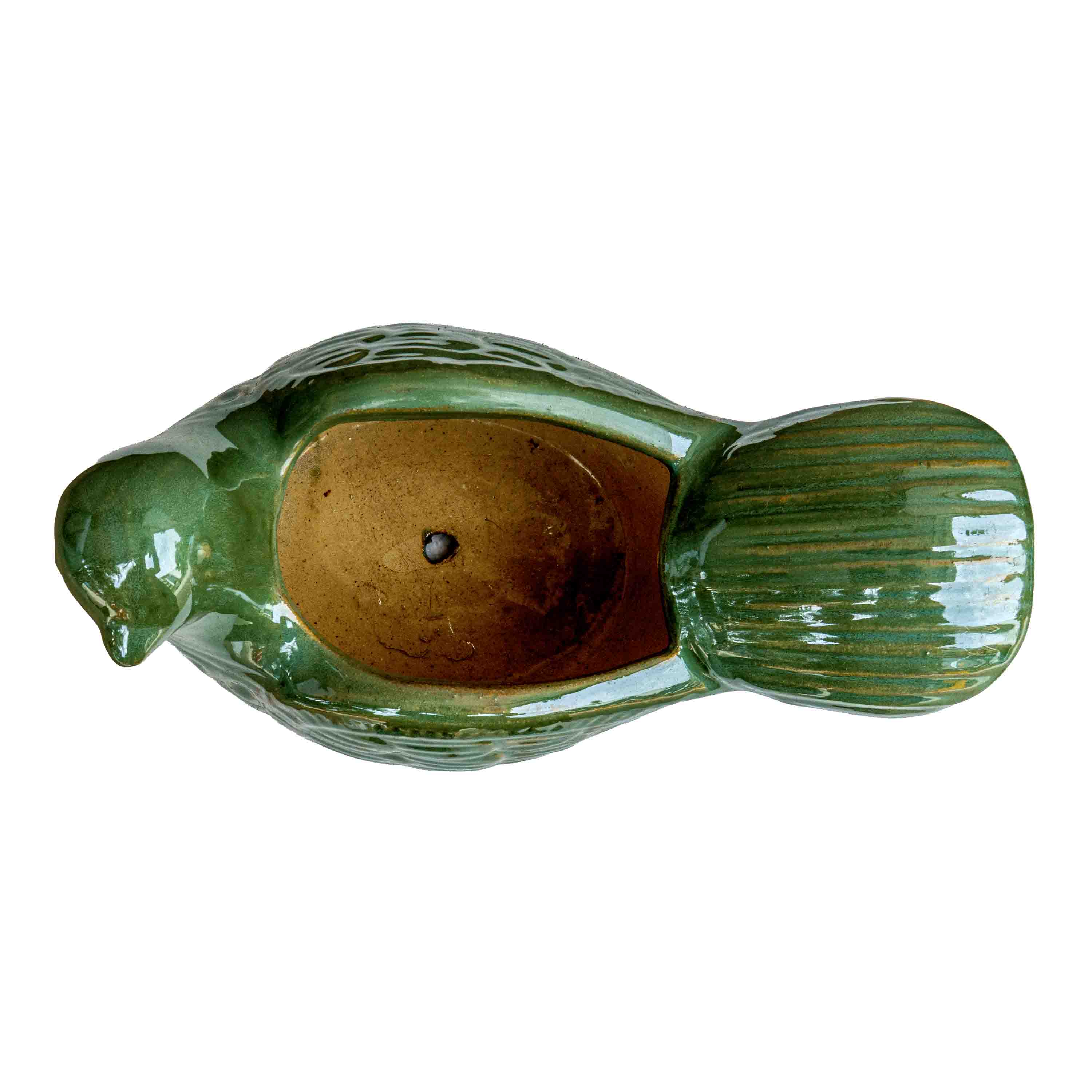 CERAMIC BIRD PLANTER