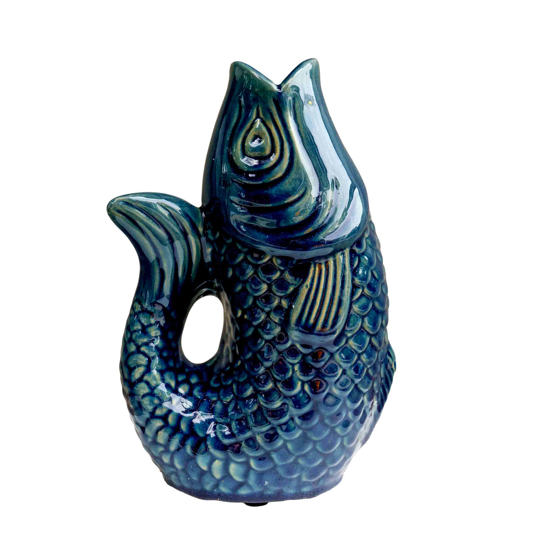 CERAMIC FISH PLANTER