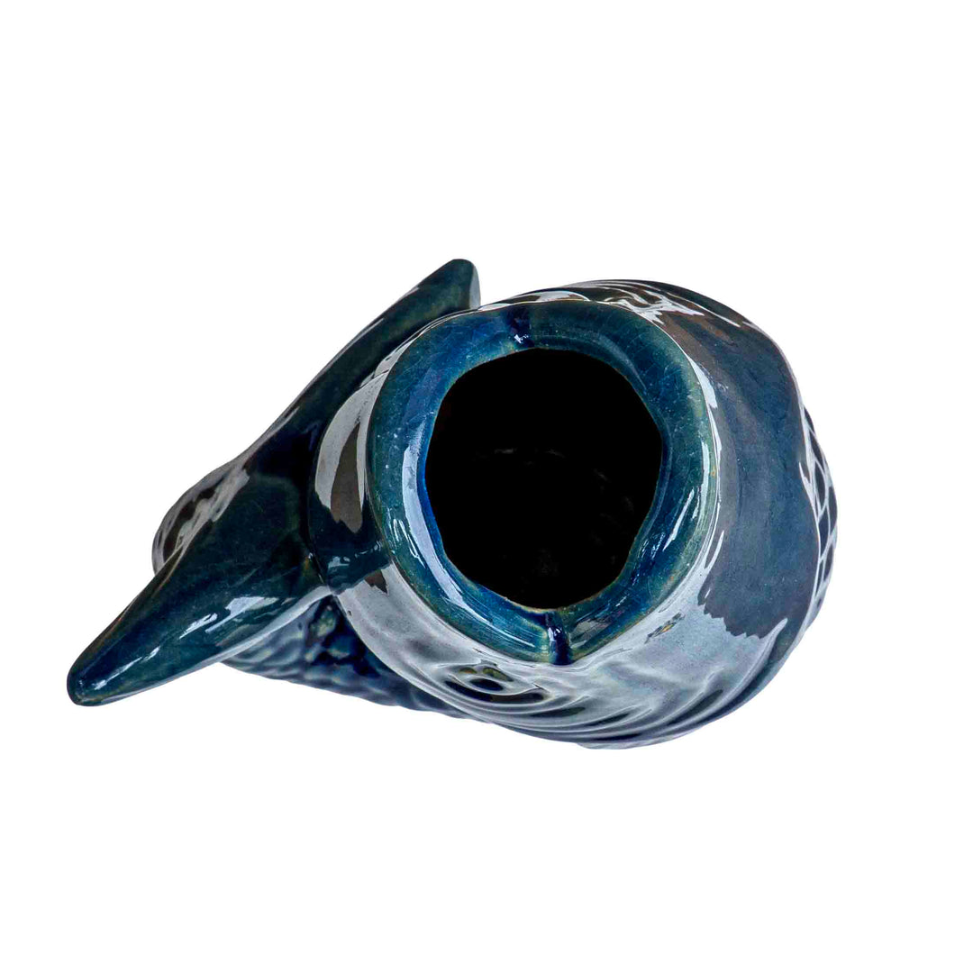 CERAMIC FISH PLANTER