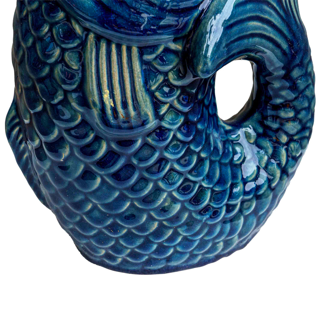 CERAMIC FISH PLANTER
