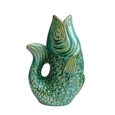 CERAMIC FISH PLANTER