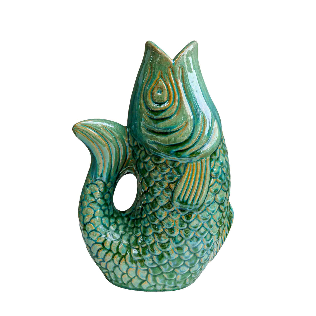 CERAMIC FISH PLANTER
