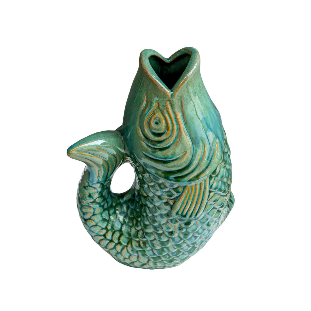 CERAMIC FISH PLANTER