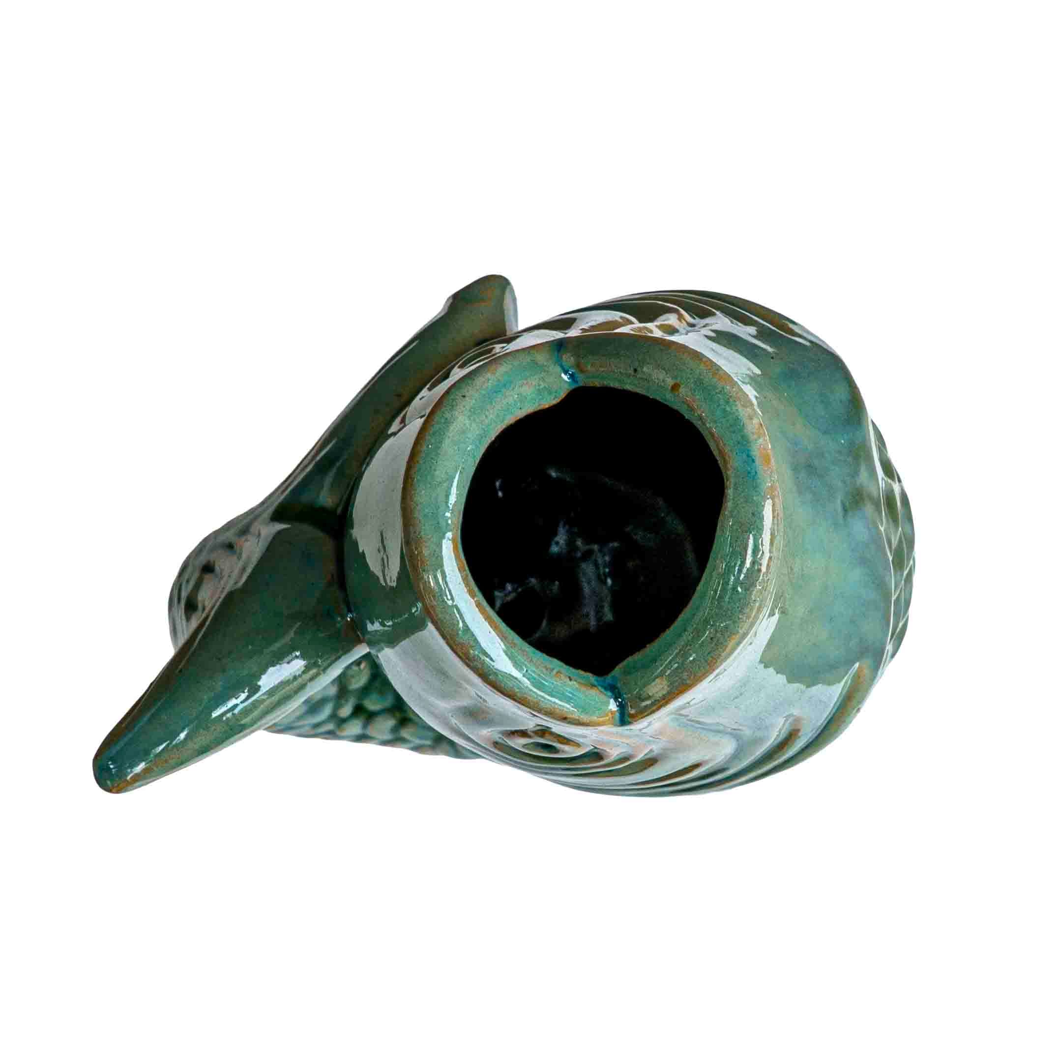 CERAMIC FISH PLANTER