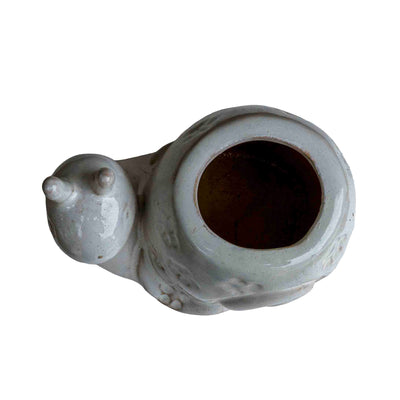 CERAMIC SNAIL PLANTER