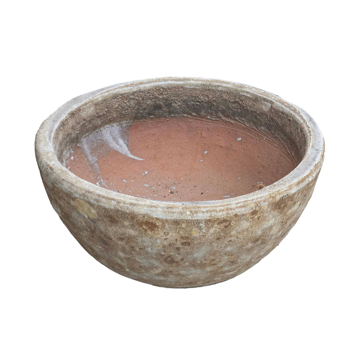 Bubble Round Pot Beige