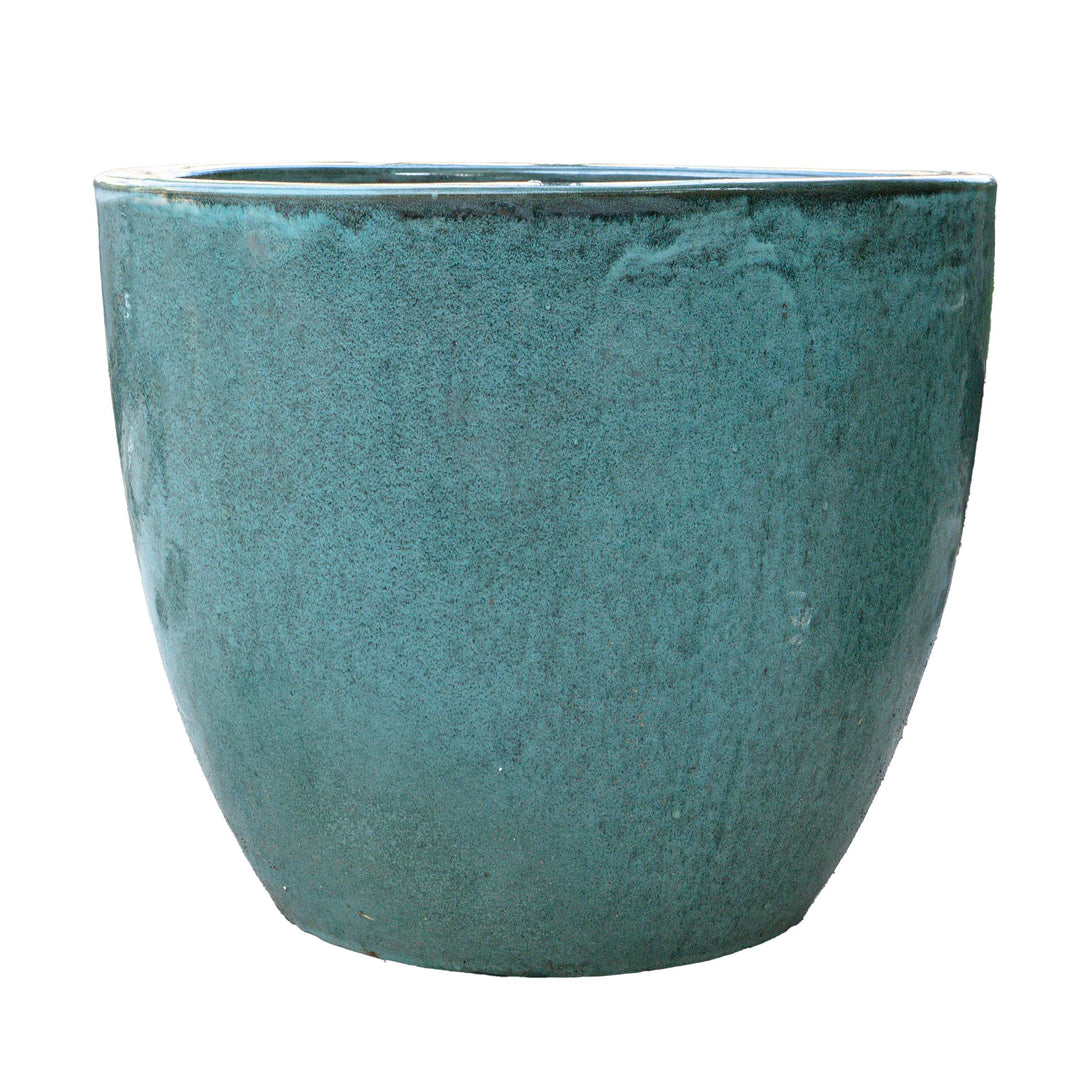 Mossgreen Outdoor Glazed Planter