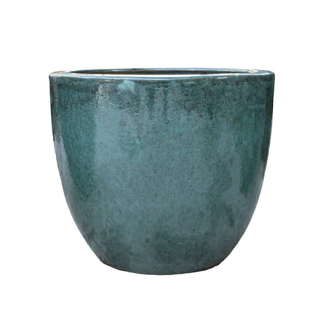 Mossgreen Outdoor Glazed Planter