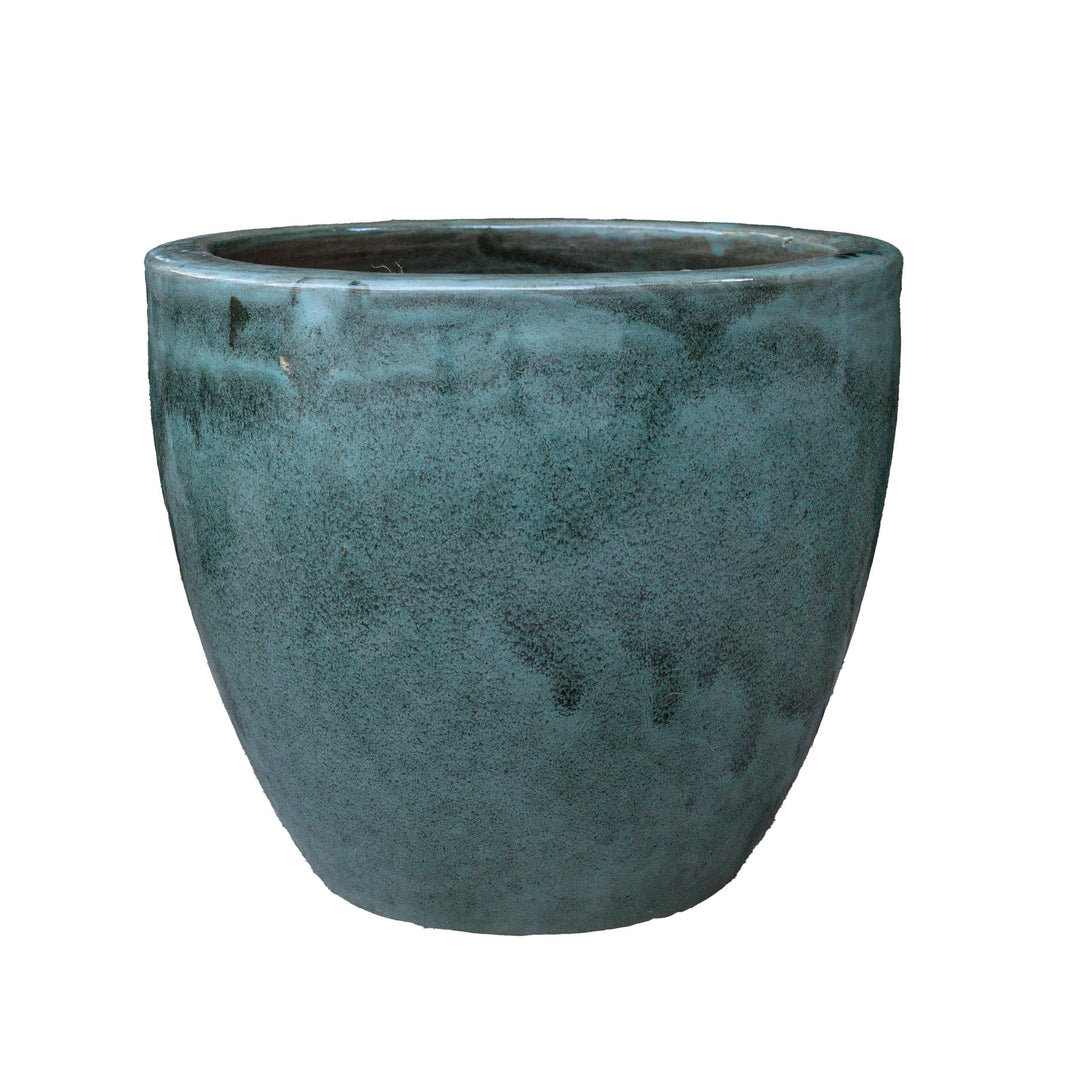 Mossgreen Outdoor Glazed Planter