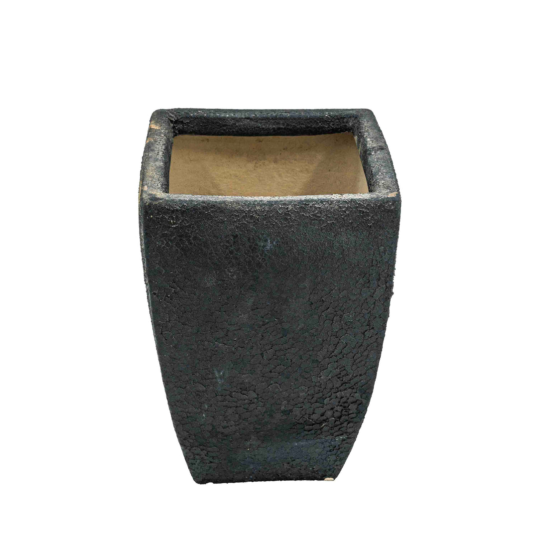 Square Pot Black Moon