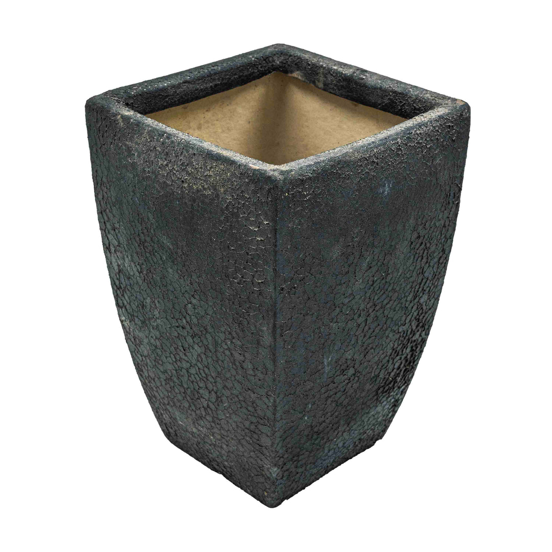 Square Pot Black Moon