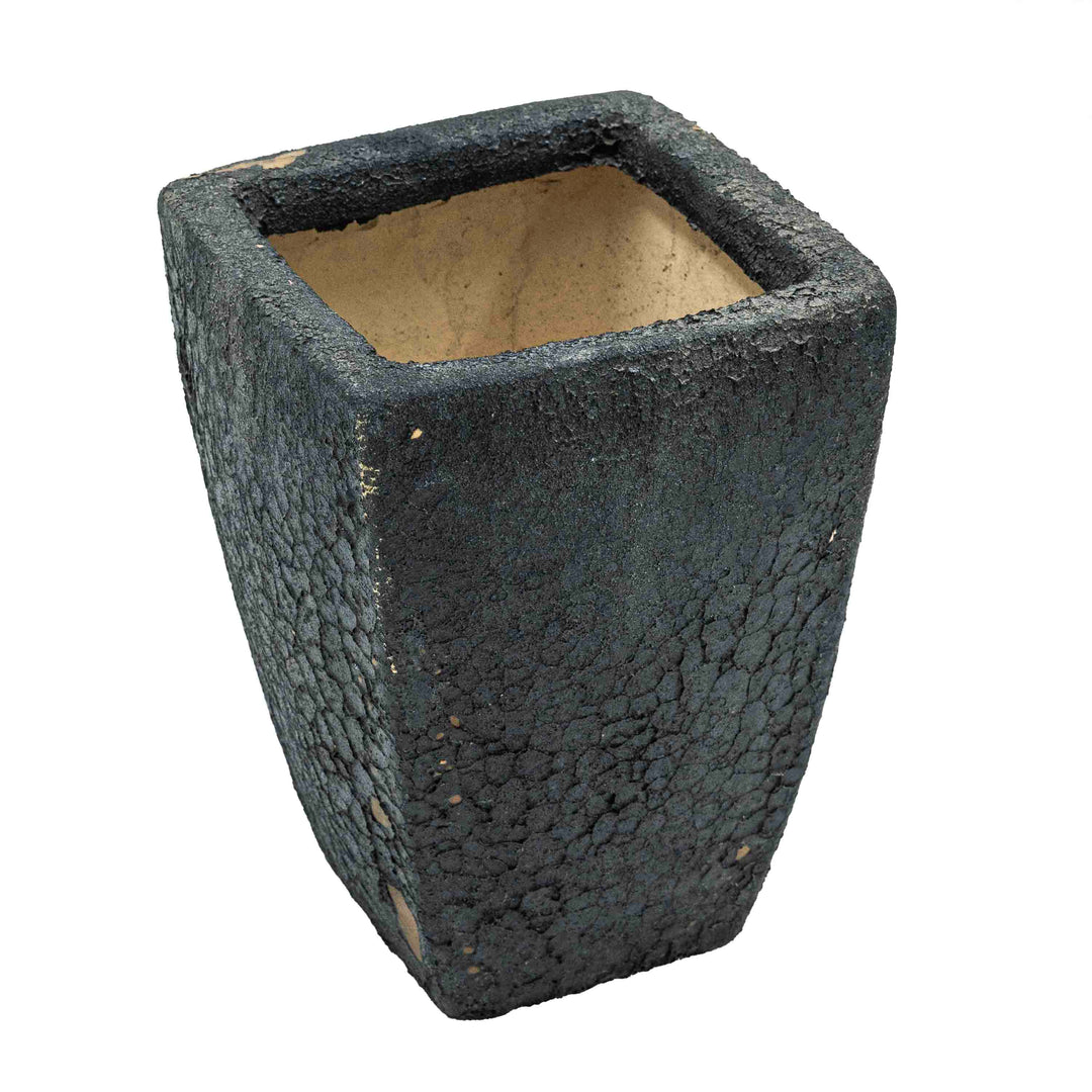 Square Pot Black Moon