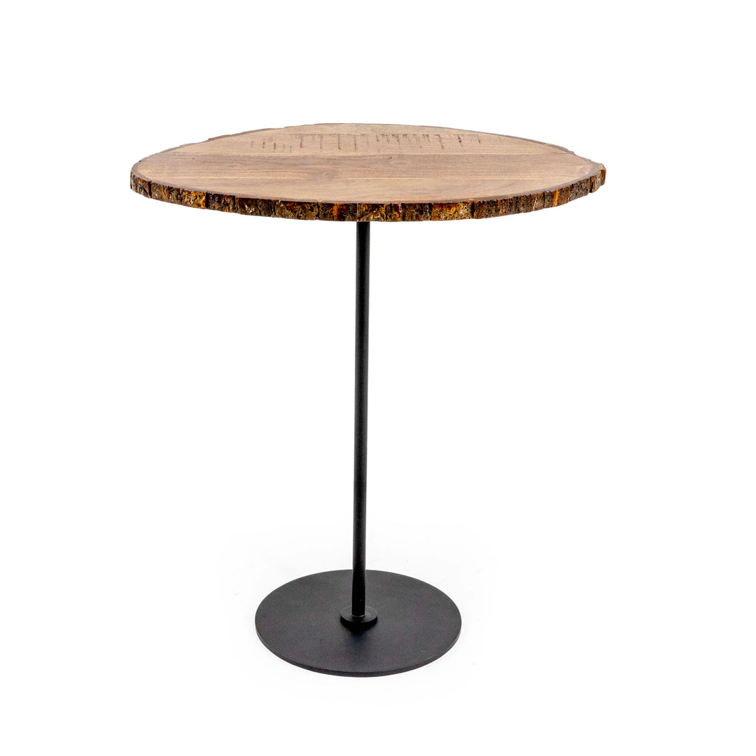 SIARA WOODEN FOLDABLE SIDE TABLE
