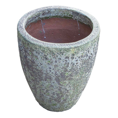 Ancient Tidi Green Round Pot