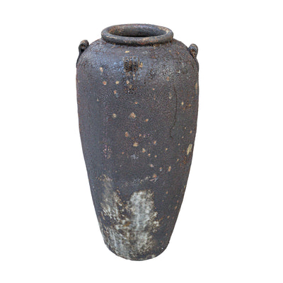 Volcanic Rust Atlantic Glazed Planter