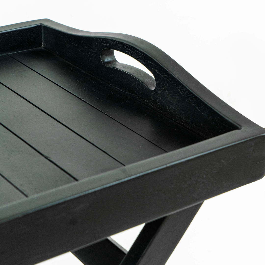 Butler Tray Natural Black