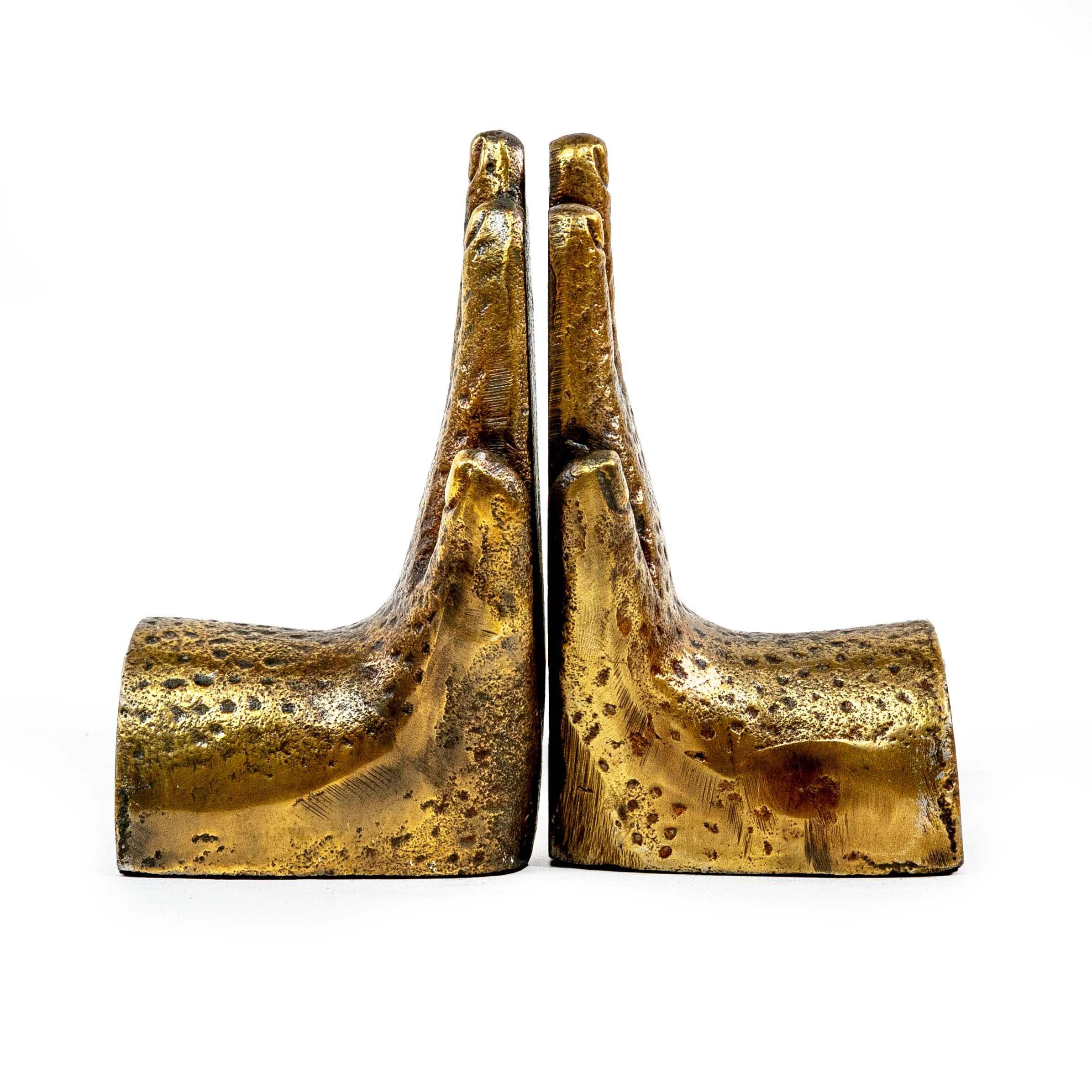 NAMASTE HAND BOOKENDS SET OF 2