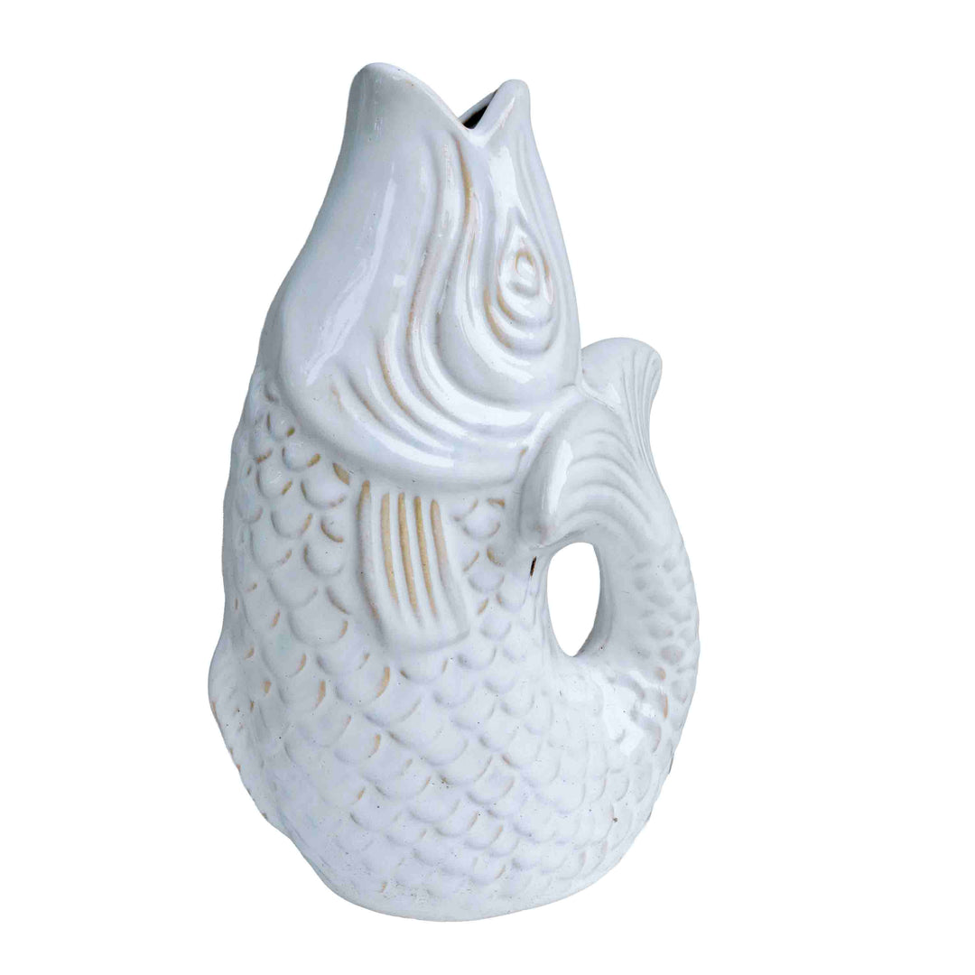 CERAMIC FISH PLANTER