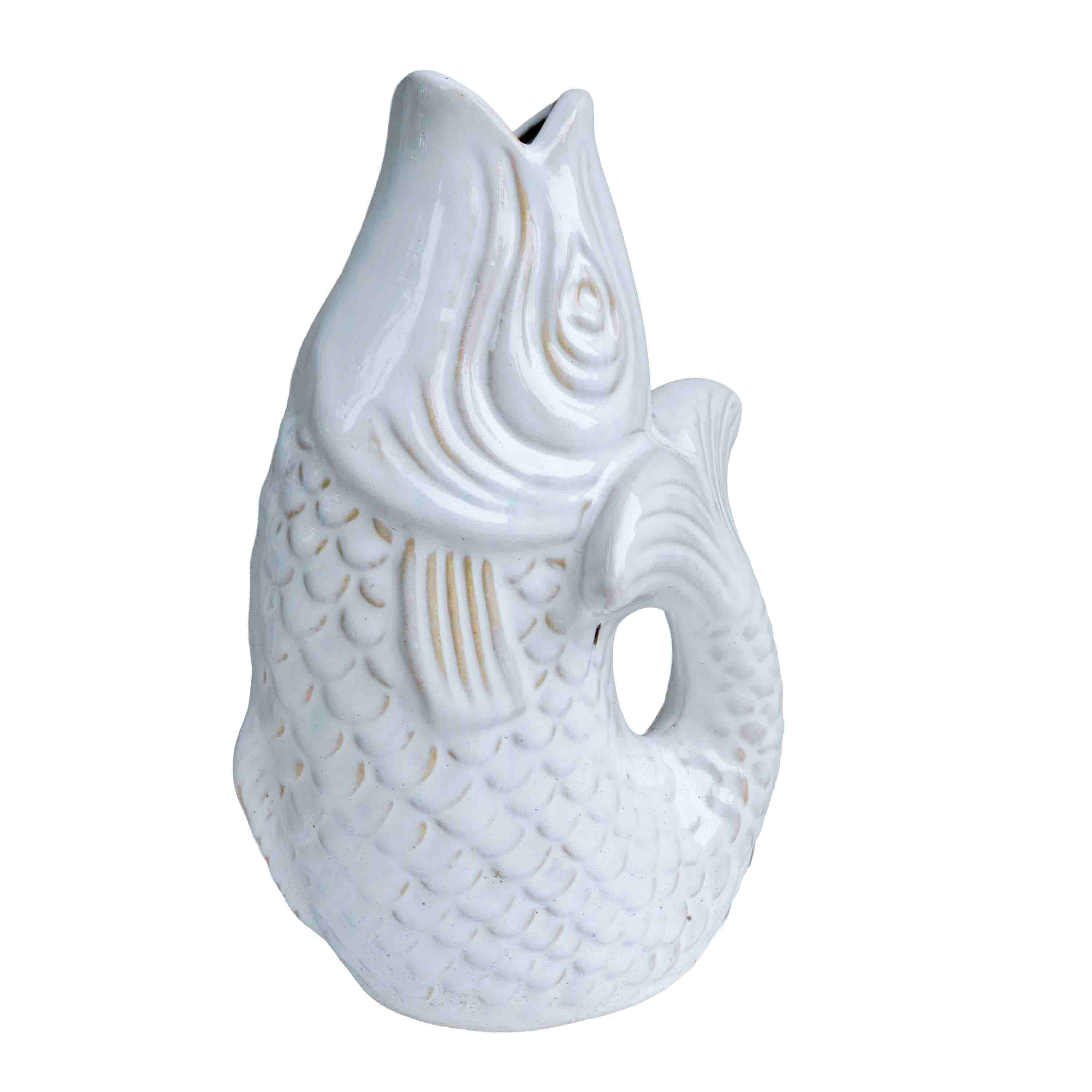 CERAMIC FISH PLANTER