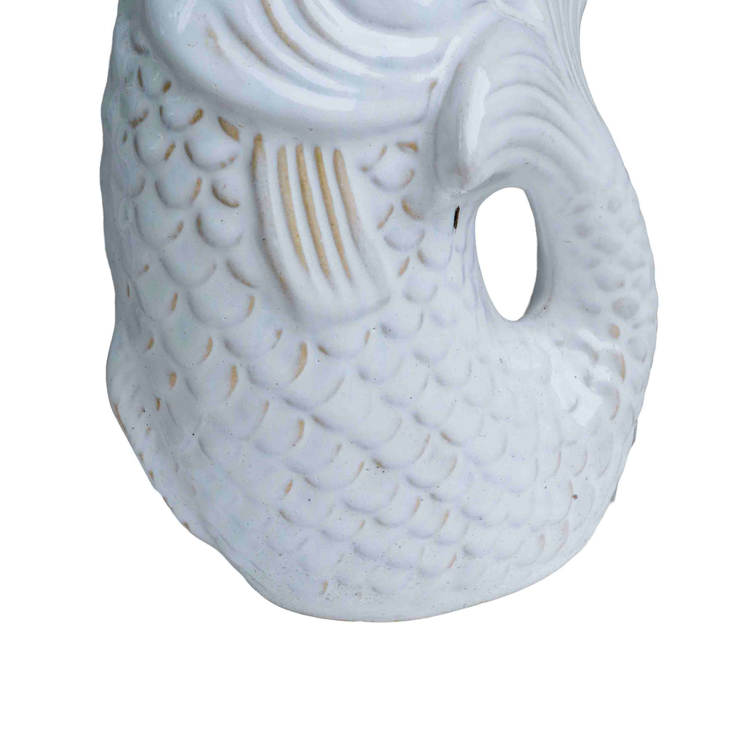 CERAMIC FISH PLANTER