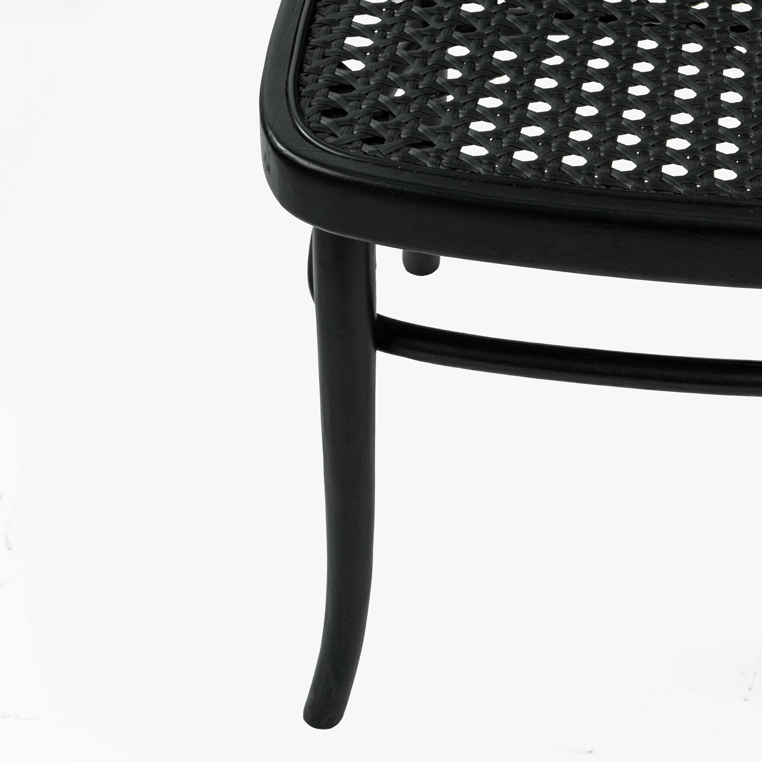 Hoffman Chair Teak Black