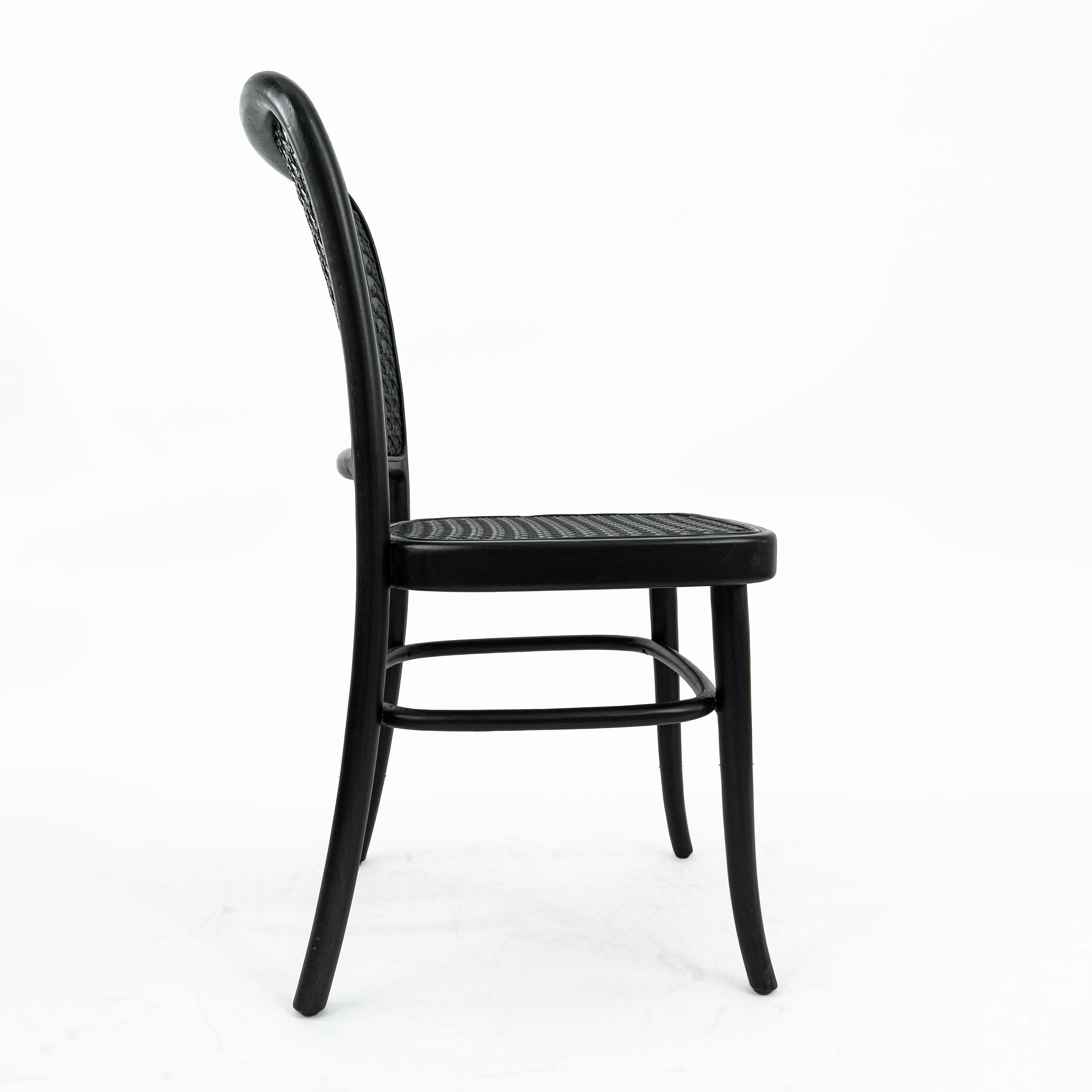Hoffman Chair Teak Black