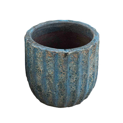 Mediterranean Ocean Round Pot