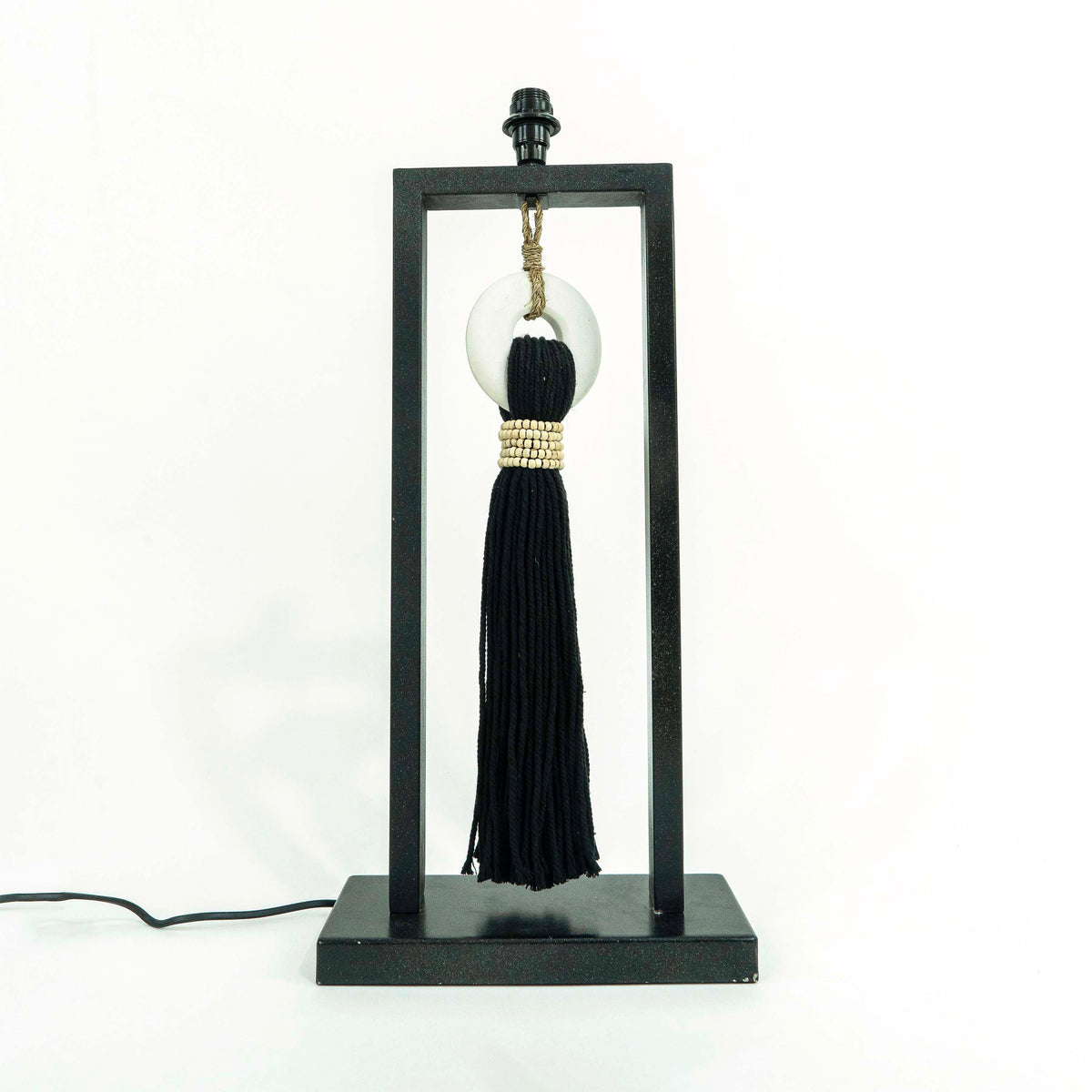 Table Lamp With Decor Hanging
