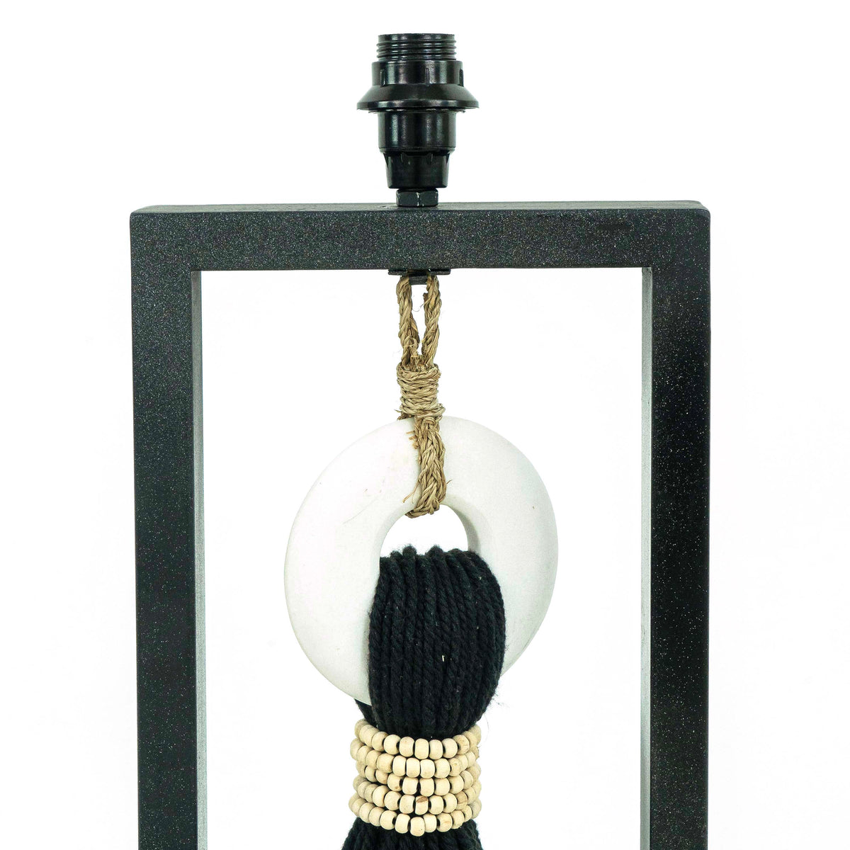 Table Lamp With Decor Hanging