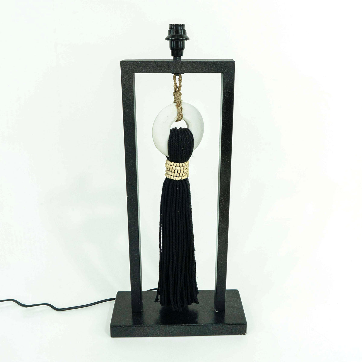 Table Lamp With Decor Hanging