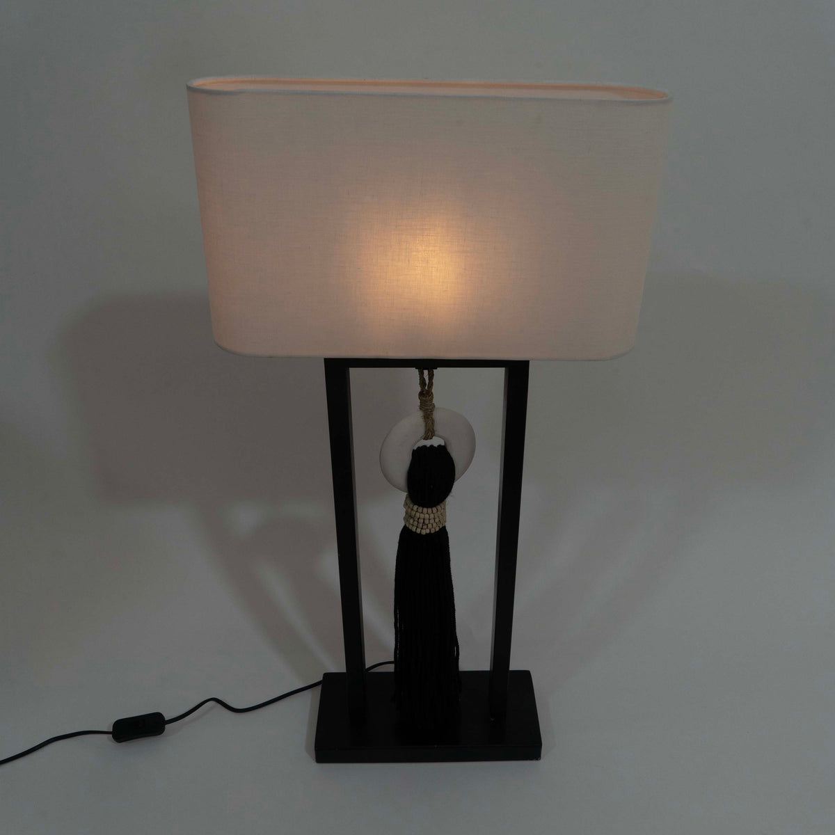 Table Lamp With Decor Hanging