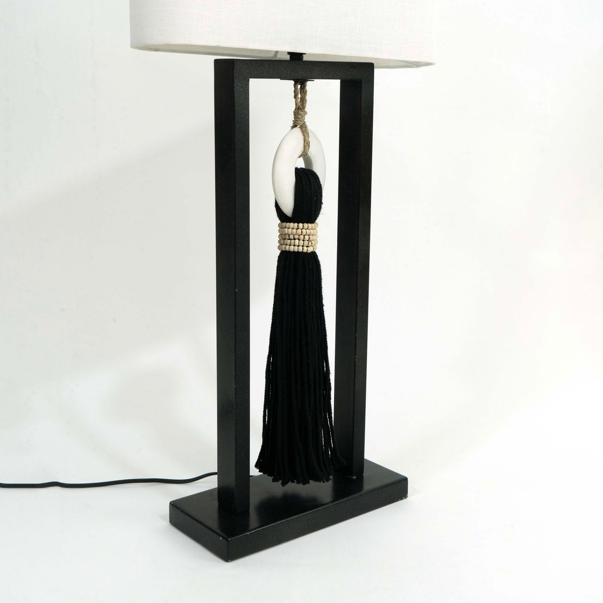 Table Lamp With Decor Hanging