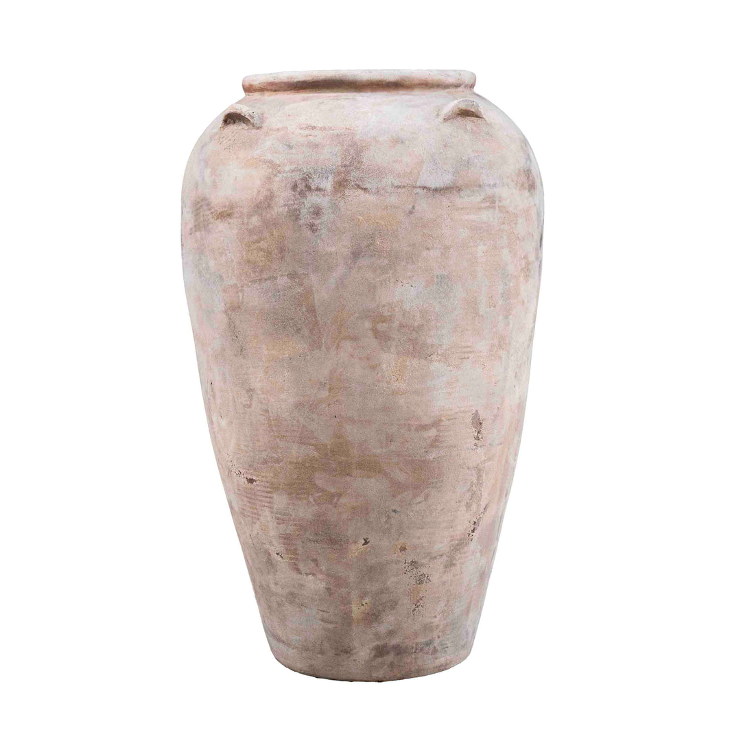 Tall Antique Terracotta Jar