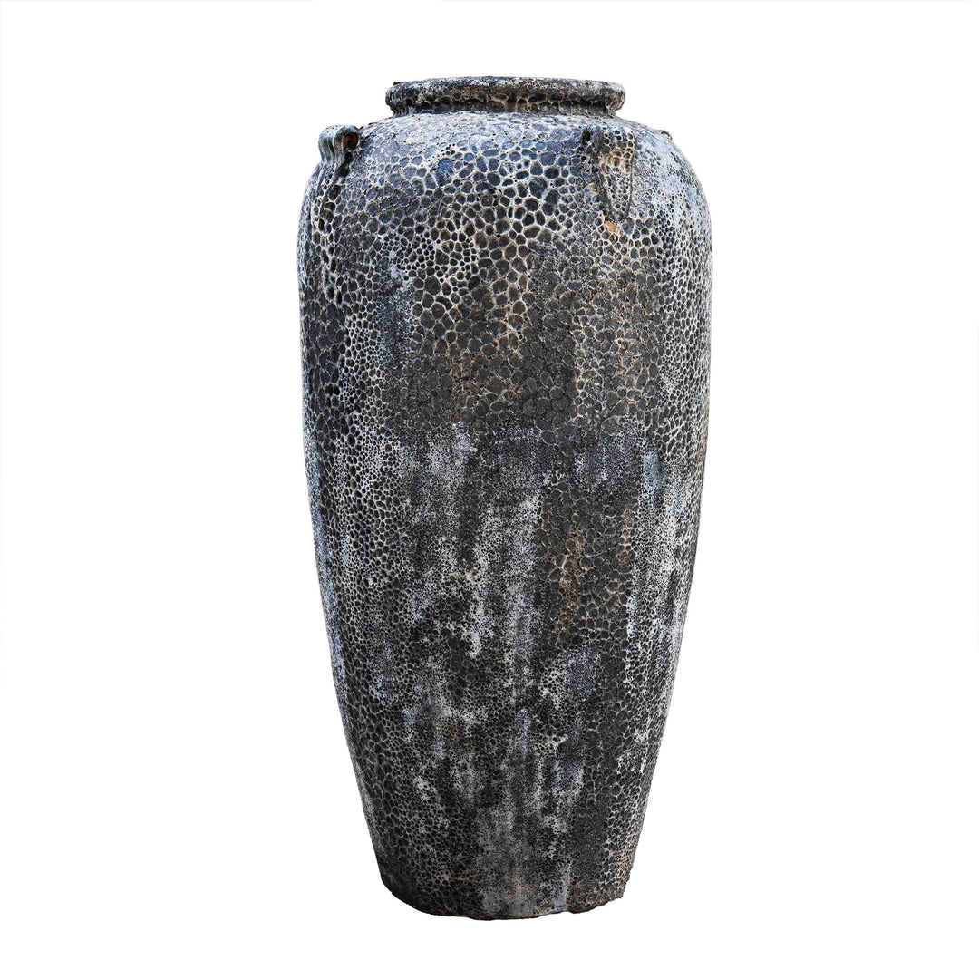 Atlantic Glazed Long Black Pot