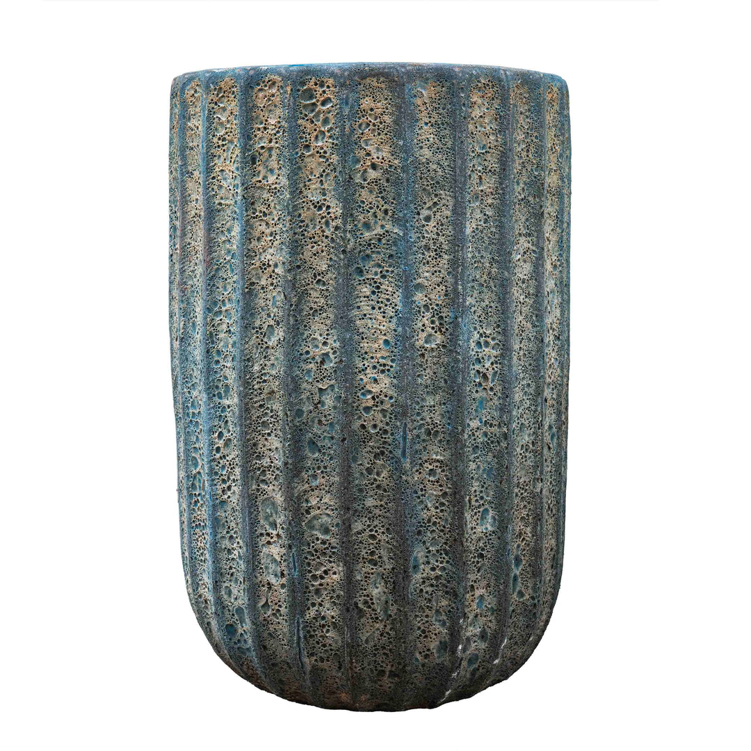 Cylindrical Shape Mediterranean Ocean Pot