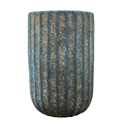 Cylindrical Shape Mediterranean Ocean Pot