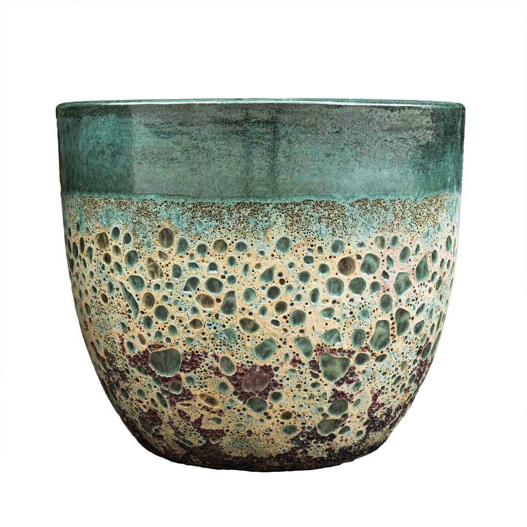 Atlantic Light Green Glazed Pot